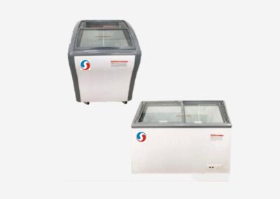 Flat Glass Freezers